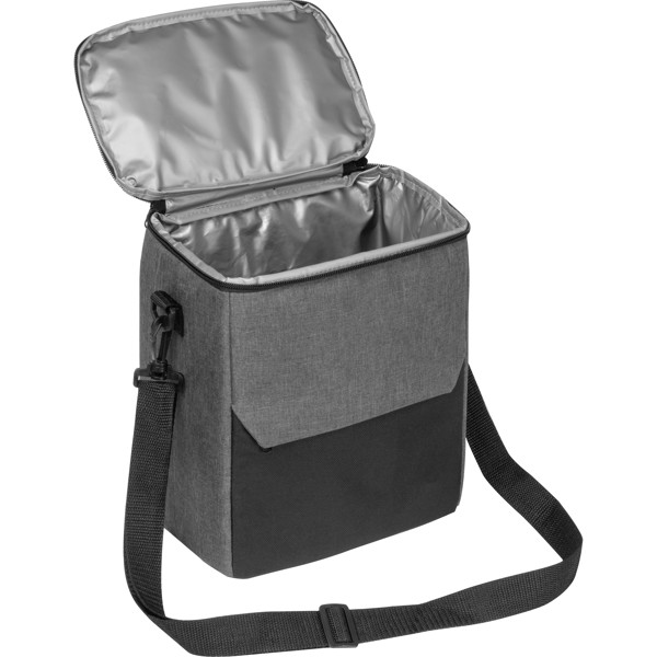 Cooler bag made from RPET RANDALL - Silvergrey