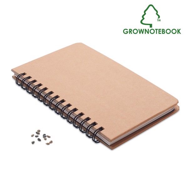Notizbuch Kiefersamen Grownotebook™