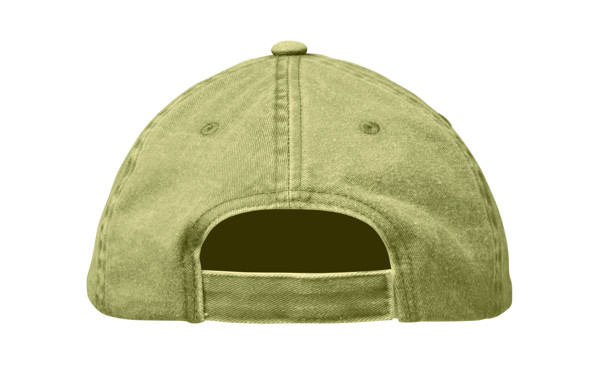 6 panel baseball cap 265 gr/m² Beau - Army Green