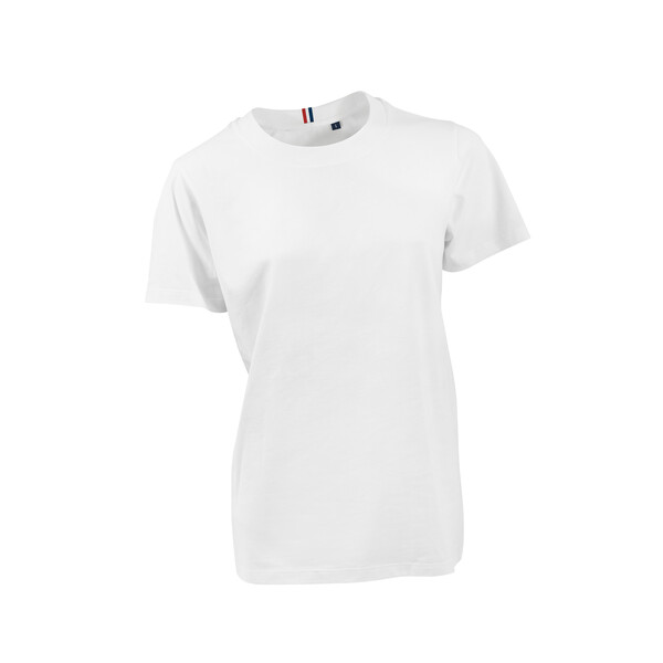 T-Shirt femme coton bio 170g LUCIENNE - blanc / XS