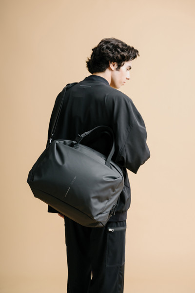 Urban Water Resistant Weekend Bag - Black / Grey