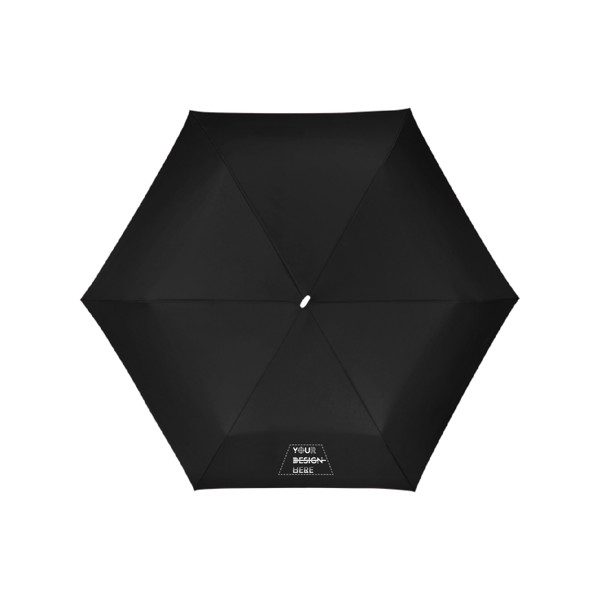 Rain Pro 3 Sect. Manual Flat - Mini - Samsonite - Black