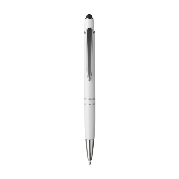 Arona Touch stylus pen - White / blue ink