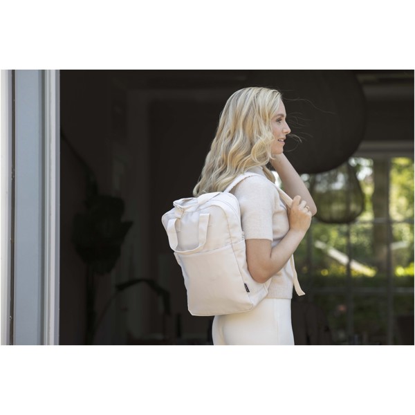 Sac à dos de voyage pour ordinateur portable Trip 14” Aware™ de 9 L en matériaux recyclés - Noir