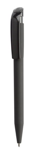 Bolígrafo Goma negra clip color