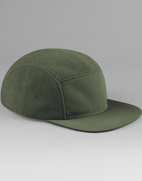 Recycled Fleece Outdoor Camper Cap - Biscuit / ONE SIZE