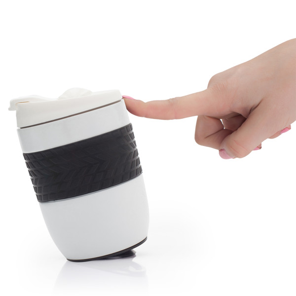 200 ml Offroader thermal mug - White