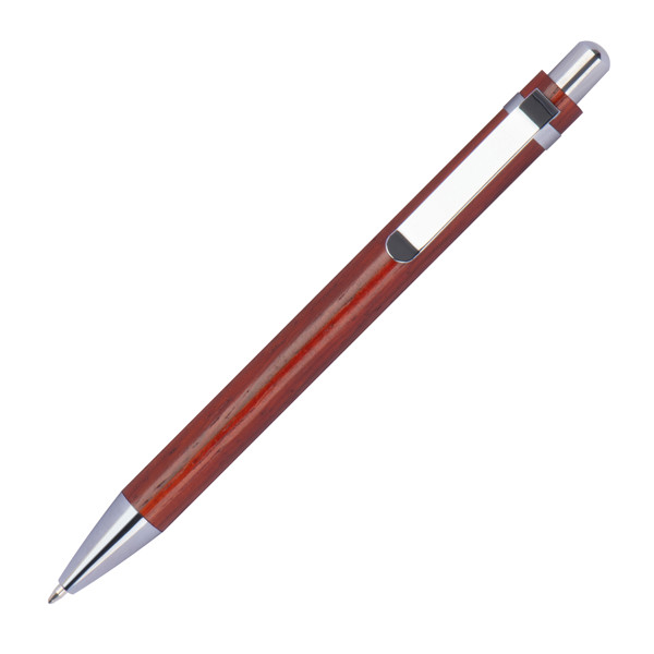 Wooden ball pen JESSE - Brown