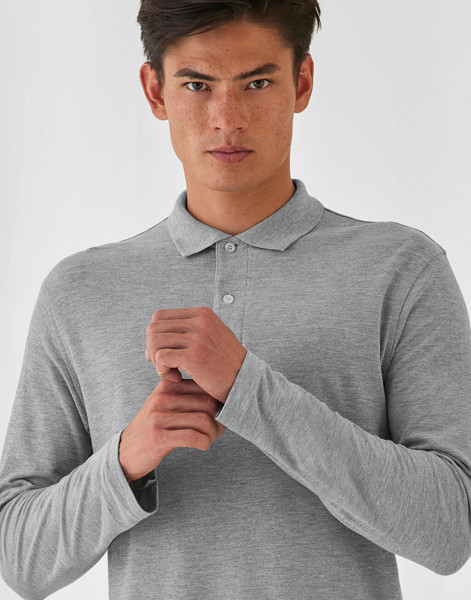 Id.001LSL Polo - White / 2XL