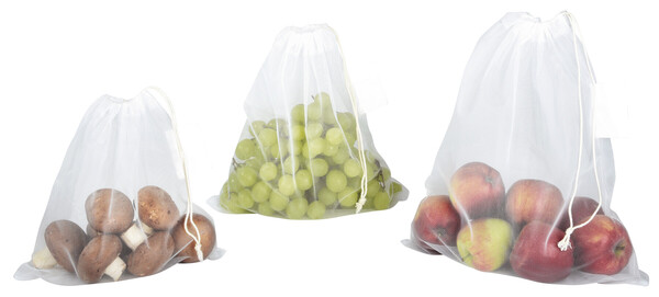 Fruit And Vegetable Mesh Bag Set Blue Planet Set