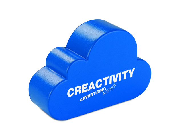 Anti-stress en forme de nuage Cloudy - Bleu