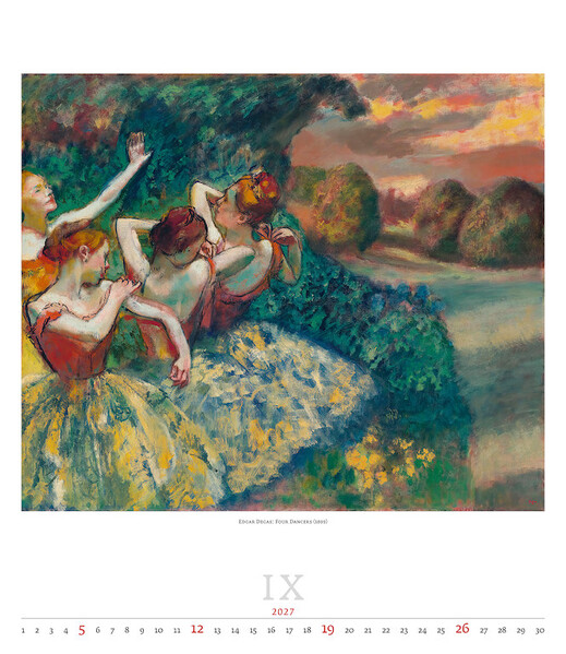 Calendar Impressionism