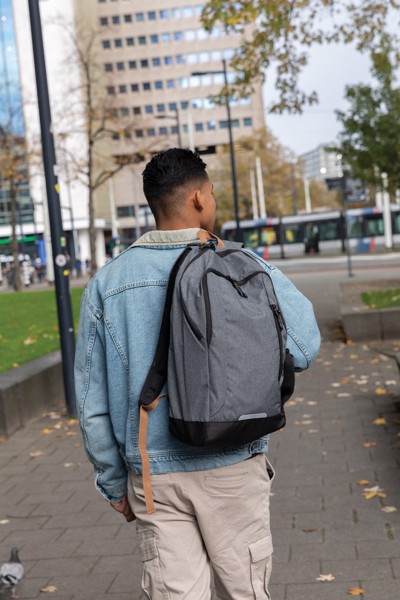 Impact AWARE backpack, 50% rPET, 31x47x16 cm - Grey