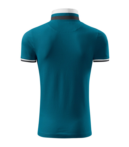 Polokošile Pánská Malfini Premium® Collar Up - Petrolejová / L