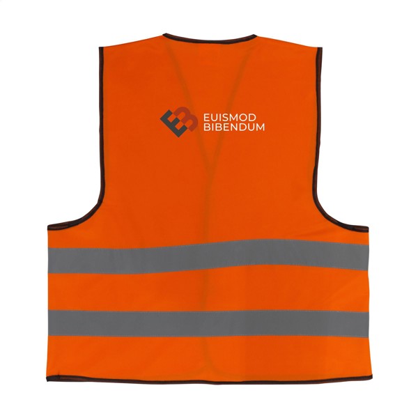 Safety Reflex Vest veste de sécurité - orange fluo