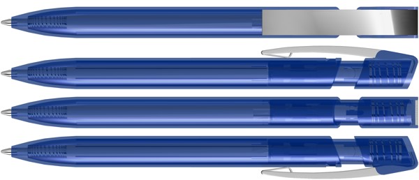 SKY transparent M - bleu foncé