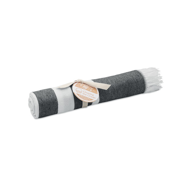 Serviette SEAQUAL® 70x140cm Mar - Gris