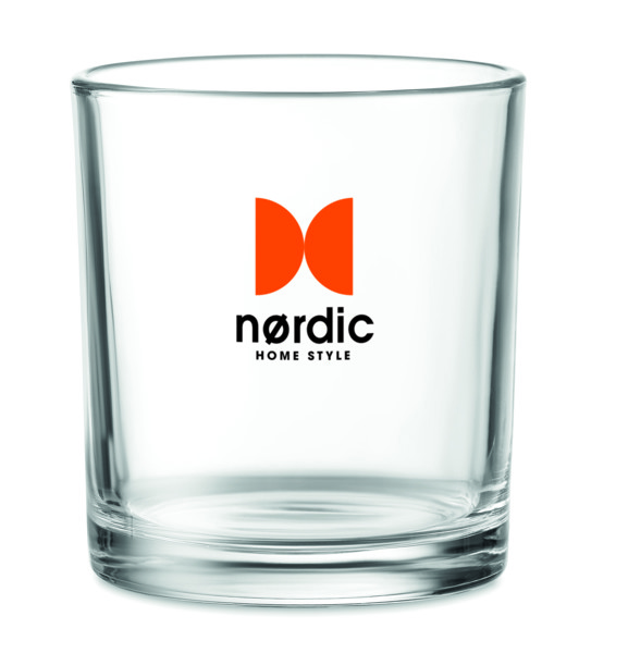 Pongo short glass, 300ml soda lime glass