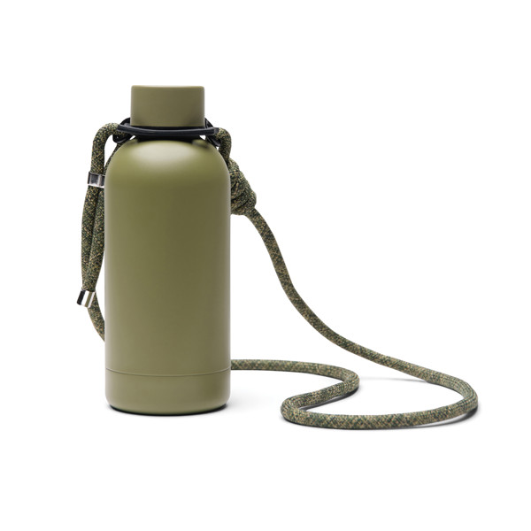 VINGA Parks RCS fľaša z nehrdzavejúcej ocele, 400 ml - Zelená