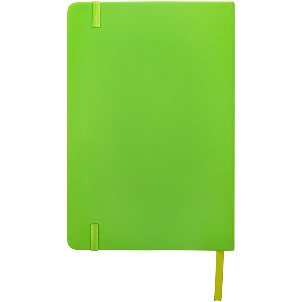 Blocco note formato A5 con copertina rigida Spectrum - Verde Lime