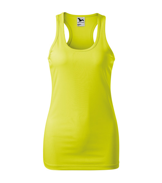 Tílko Dámské Malfini® Racer - Neon Yellow / XL