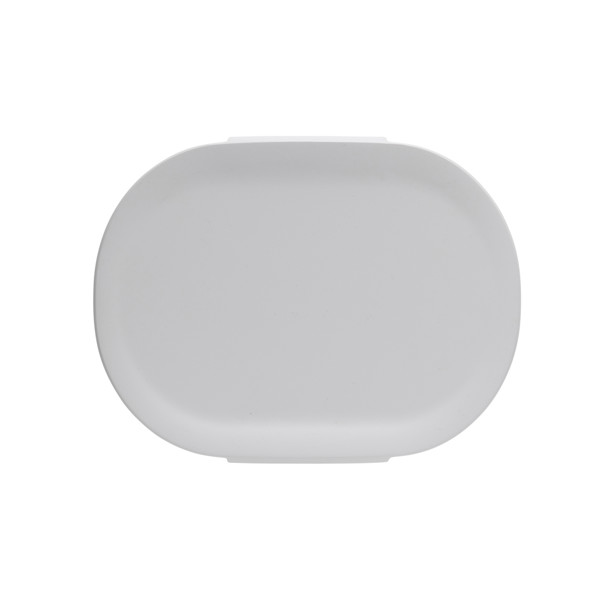 Škatla za malico Avira Atlas iz recikliranega PP, 700 ml - Bela / siva