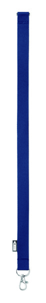 Lanyard in RPET Lany Rpet - Blu