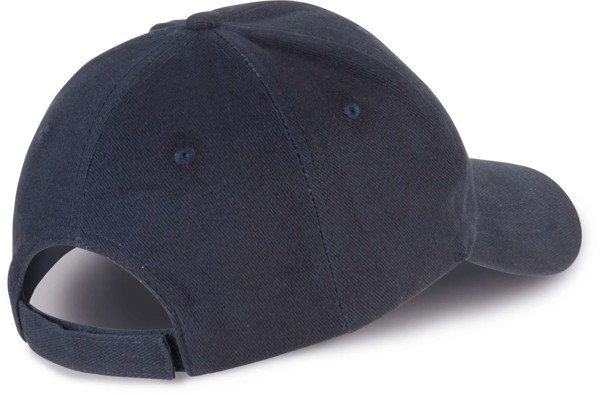 6 Panels Organic Cotton Cap - White