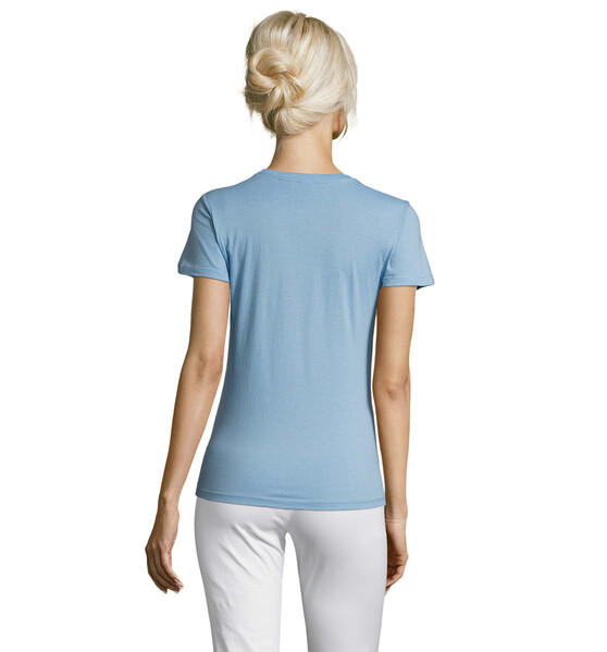REGENT T-SHIRT SENHORA 150g Regent Women - Azul CelesteXXL
