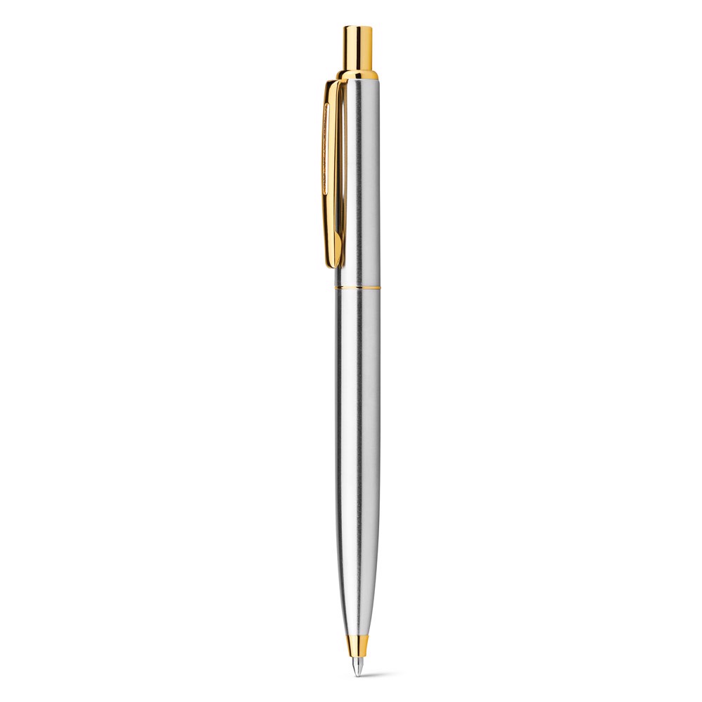 SILVERIO. Kovové kuličkové pero - Zlatá