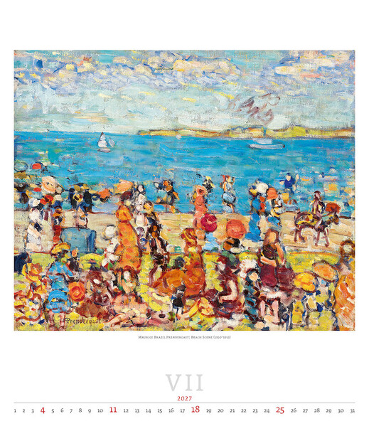 Calendar Impressionism