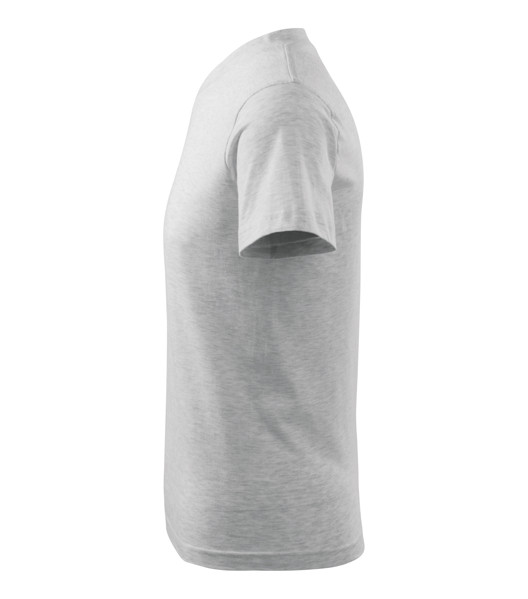 Tričko Unisex Malfini® V-Neck - Svetlosivý Melír / L