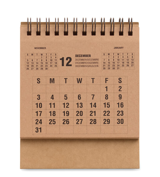 Calendario da tavolo Years