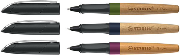 STABILO Grow Rollerball, Heidelbeerblau/Buche