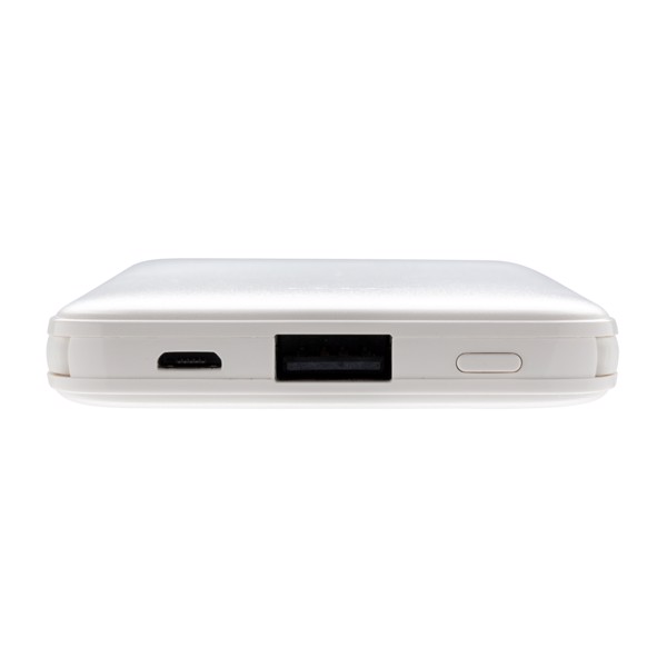 Xd Collection powerbank 3v1 kabli, 5000 mAh - Bela