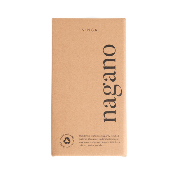 VINGA Nagano RCS  recycled SS mugs, set of 2 - Black