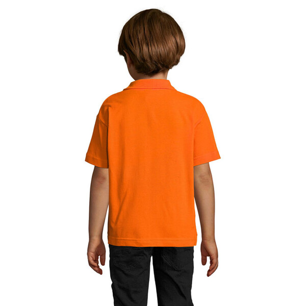 SUMMER II KIDS Polo 170g - LaranjaXL