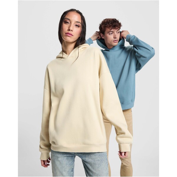 Otto oversized unisex hoodie - Storm Blue / XS