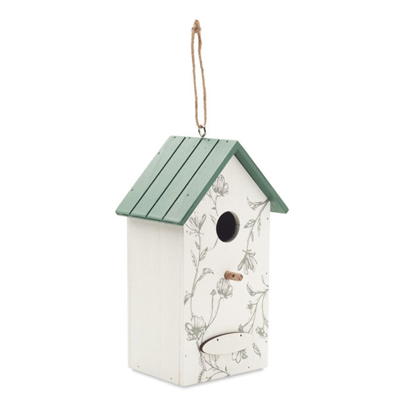 Bird house in plywood Greenjay