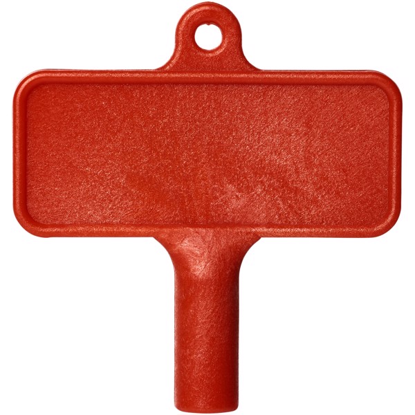 Largo plastic radiator key - Red