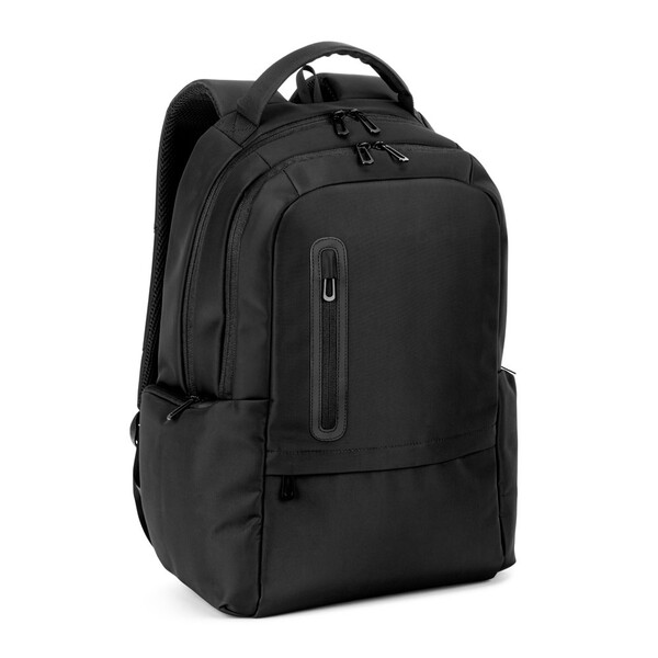 BOSTON SOLID. Ruksak za laptop (17") izrađen od 150D najlona s 2 podstavljena pretinca