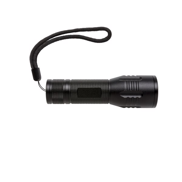 3W medium CREE torch - Black