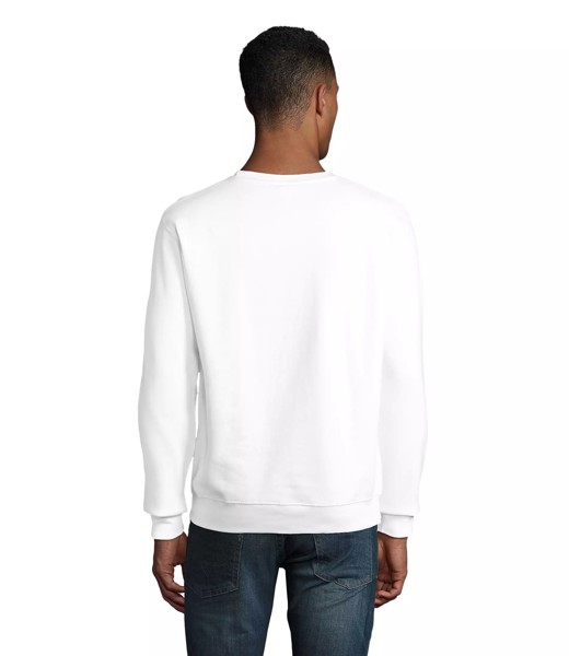 Sweatshirt Unisexo gola redonda - Branca 