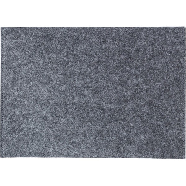 Felt RPET laptop case, document folder - grey