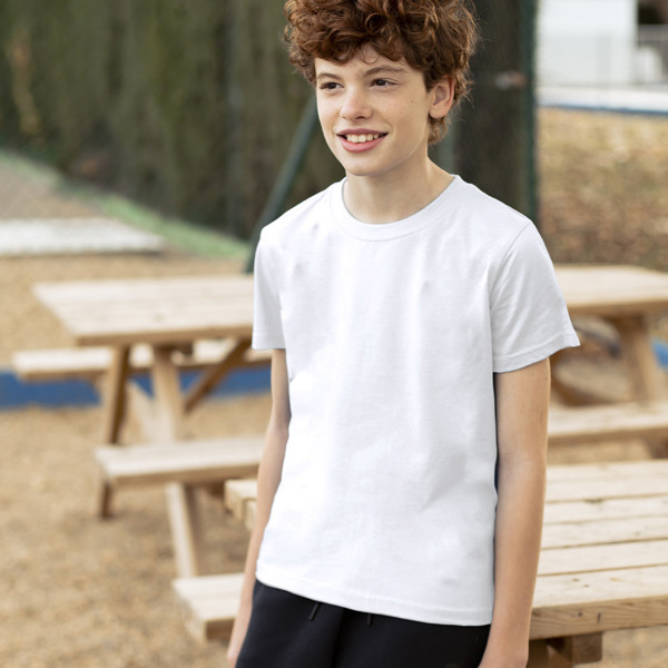 Camiseta Niño Blanca "keya" YC150 - Blanco / XS