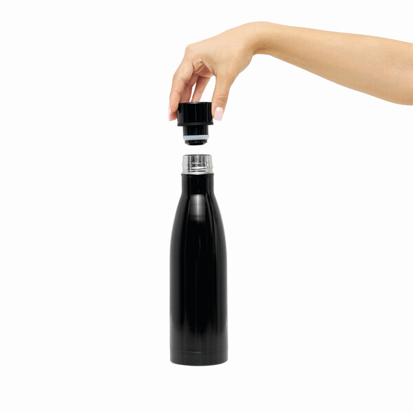 Vacuum Drinking Bottle Legendy - Black