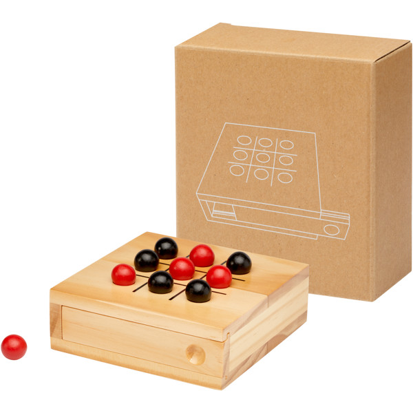 Strobus wooden tic-tac-toe game