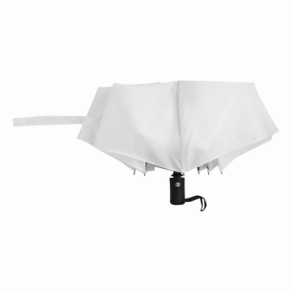 Automatic Open-Close Windproof Pocket Umbrella Plopp - White