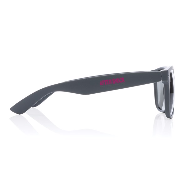 Lunettes de soleil en PC plastique recyclé GRS - Gris