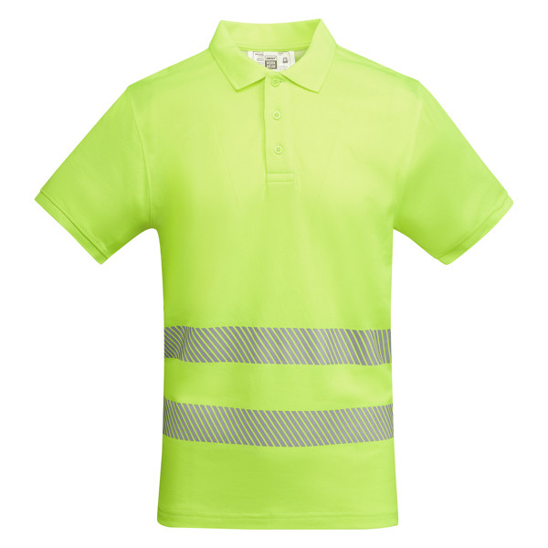 Av Atrio Polo Shirt - Garden Green/Fluor Yellow / XL